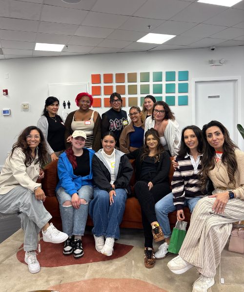 Team meeting at BloOut Lounge and Colour Bar salon